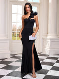 Asymmetrical Slitted Dress