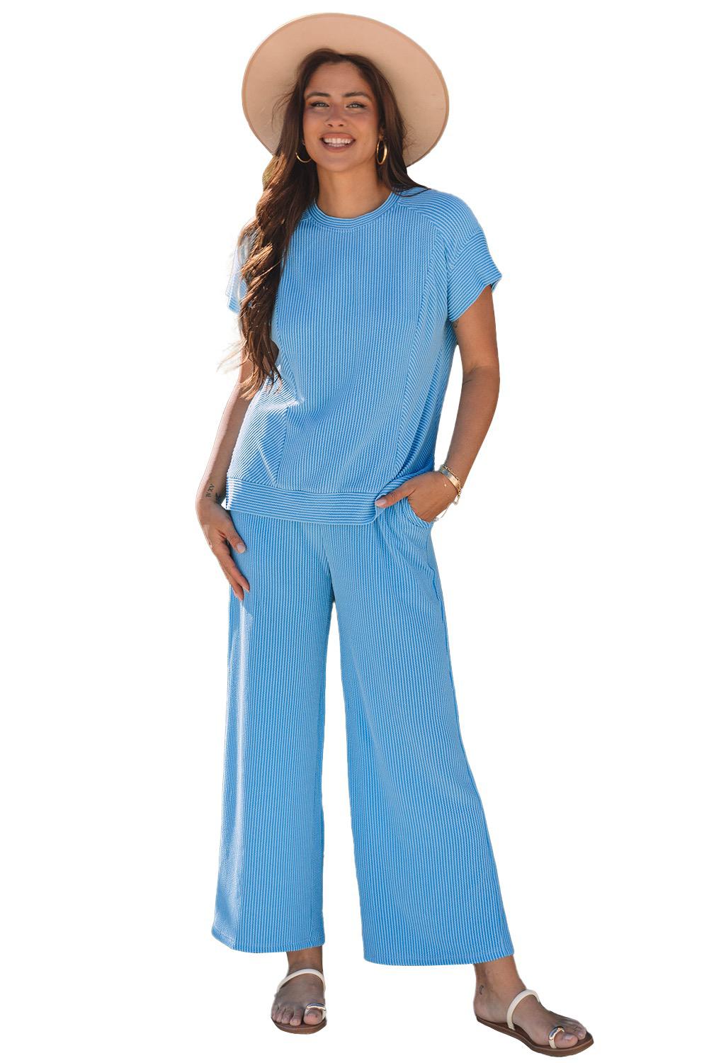 Summer Ready Blue Two-Piece