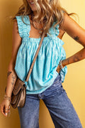 Bandana Summer Elastic Strap Blouse