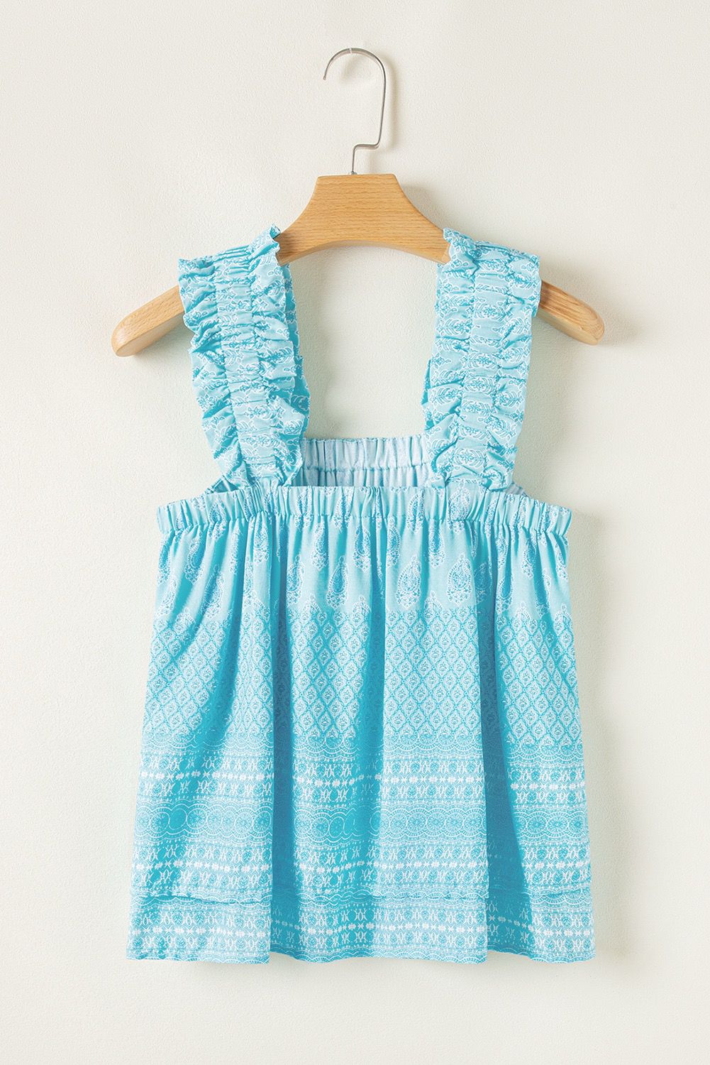 Bandana Summer Elastic Strap Blouse