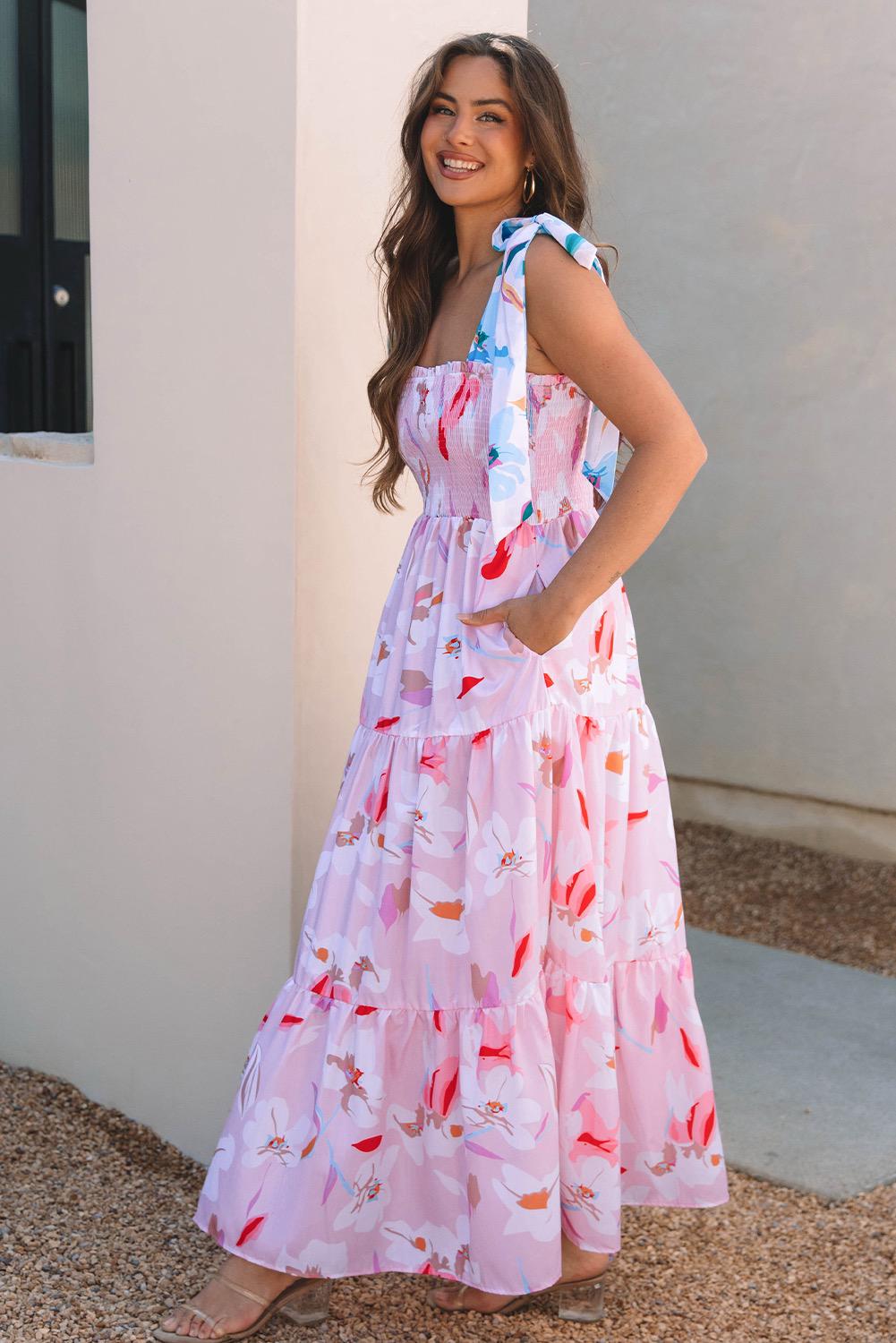 Okay Summer, Strapped Sun Maxi Dress
