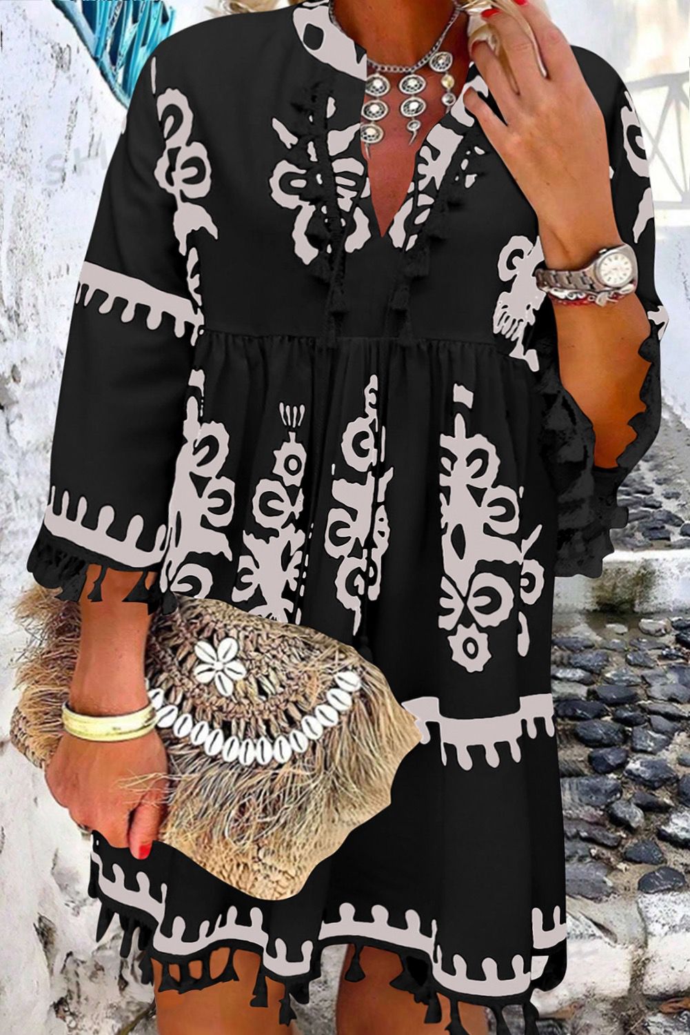 A Fringe Affair Summer Ready String Dress