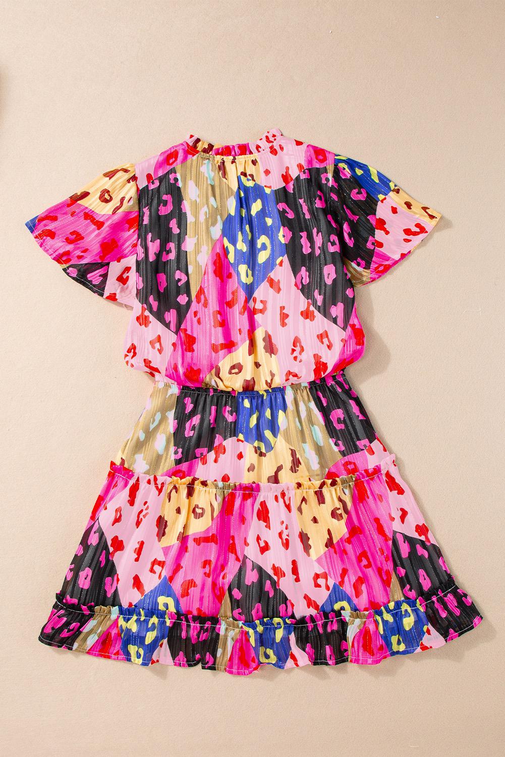 Floral Peplum Summer Dress