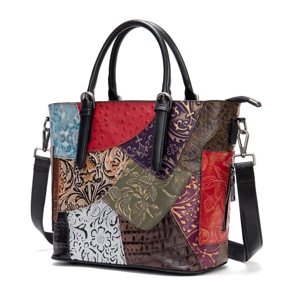 MDC Women's Rustic Leather Handbag